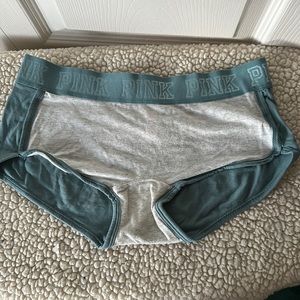 New Pink Victoria Secret Lowrise Boyshort (Medium)
